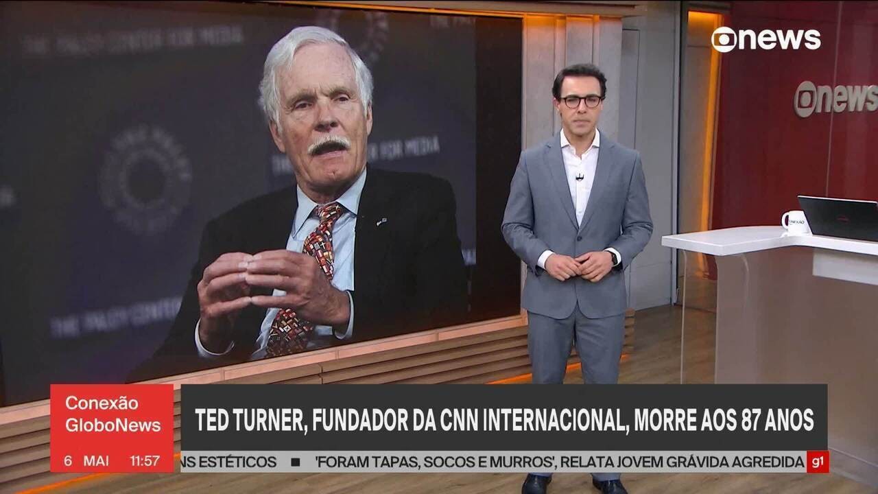 'Um dos maiores de todos os tempos': Trump lamenta morte do fundador da CNN